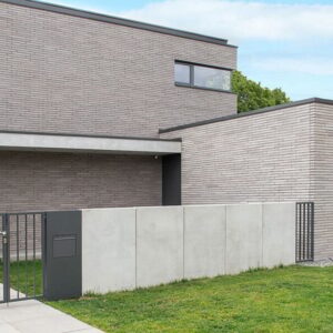 L-Stein bewehrt, 12cm, grau