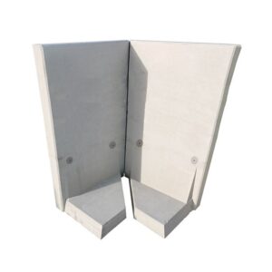 L-Stein-Ecke bewehrt, 90ø, Zweiteilig