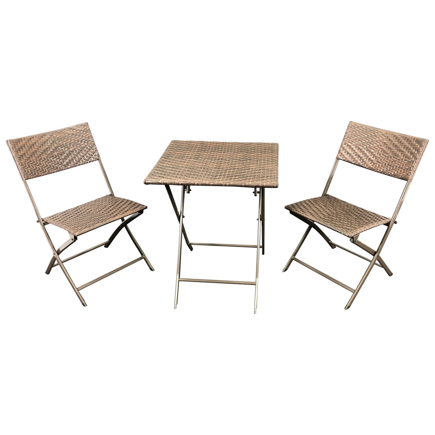 Bistroset 3-teilig, Polyrattan 1 Bistroset 3-teilig, Polyrattan