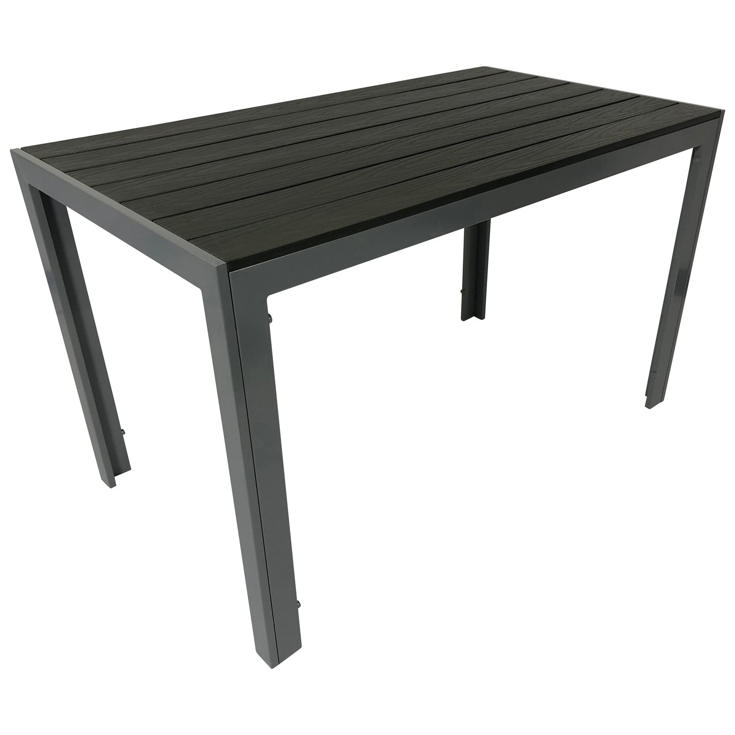 Gartentisch 70x125cm, dunkelgrau 1 Gartentisch 70x125cm, dunkelgrau