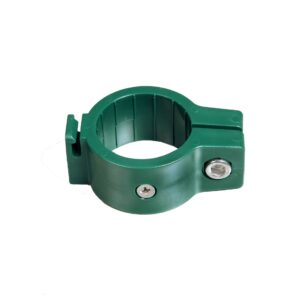 Schelle mit Drahthalter 34mm, grün, 3er Set