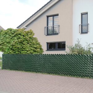 Sichtschutzstreifen f. Viereckgeflecht, 60mmx85m, grün