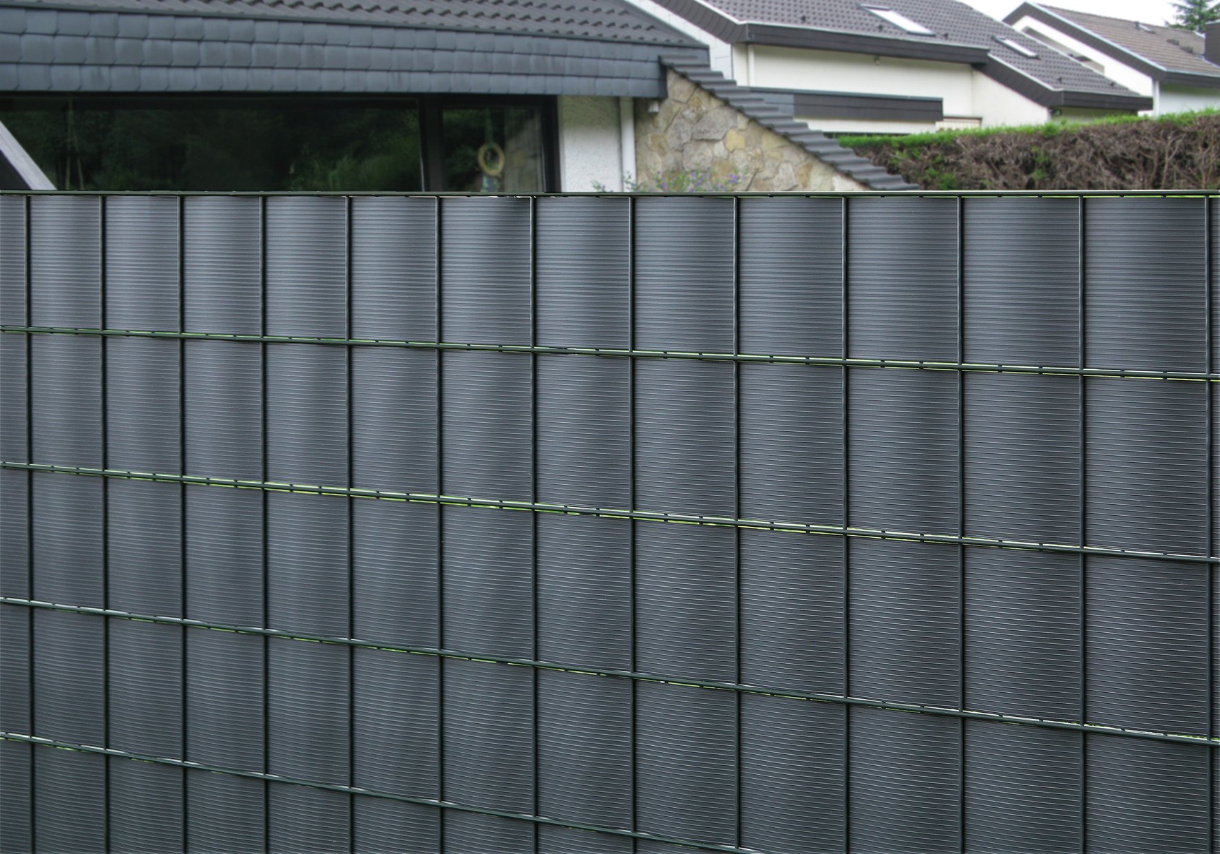 Comfort Sichtschutzstreifen PVC, 24x201,5cm, 4 Streifen 1 Comfort Sichtschutzstreifen PVC, 24x201,5cm, 4 Streifen