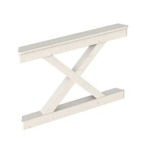 Brüstung Andreaskreuz Nancy