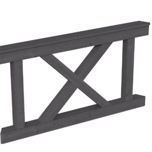 Brüstung Andreaskreuz Nice