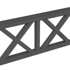 Brüstung Andreaskreuz Nice