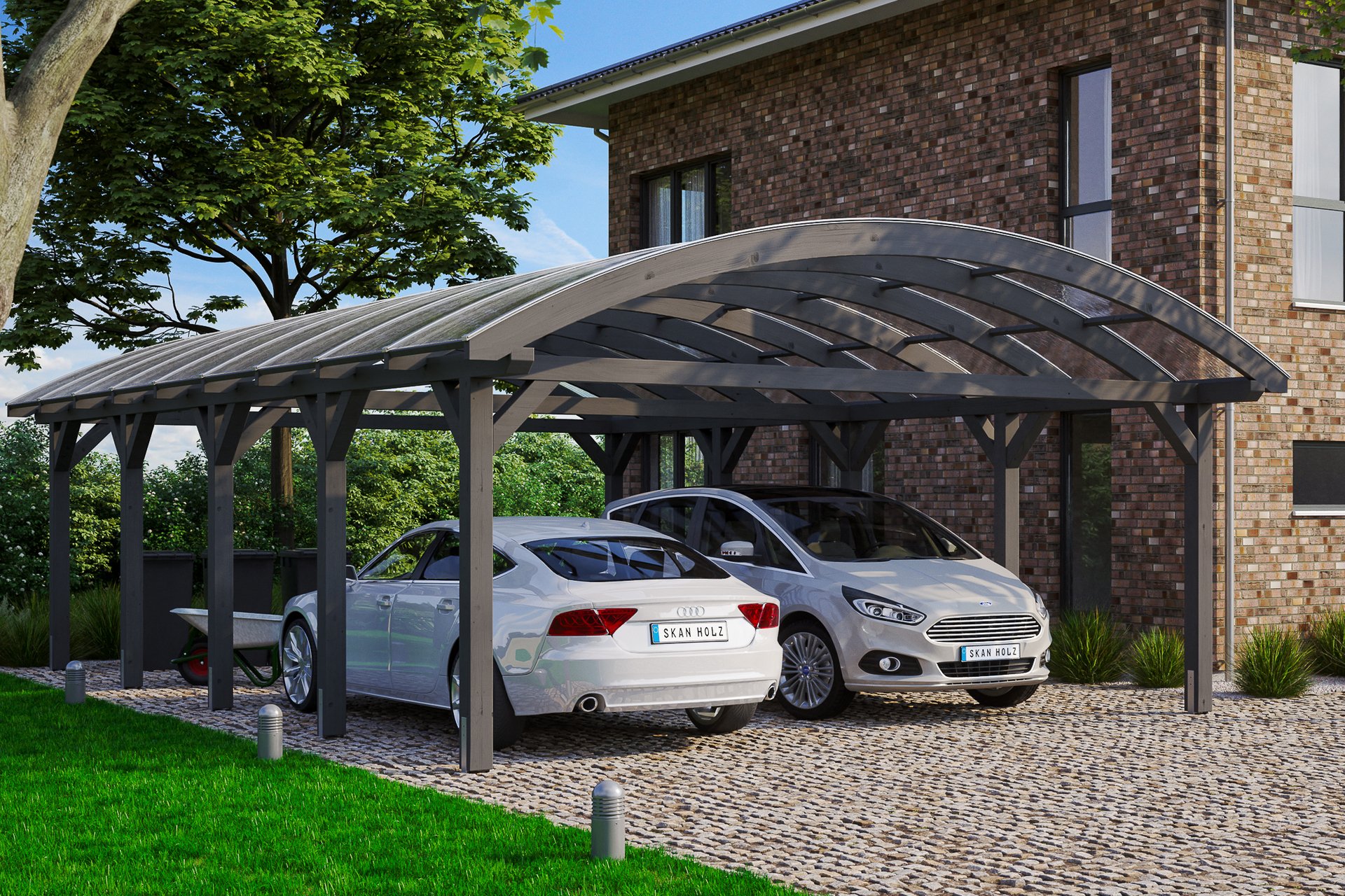 Carport Franken Leimholz 1 Carport Franken Leimholz