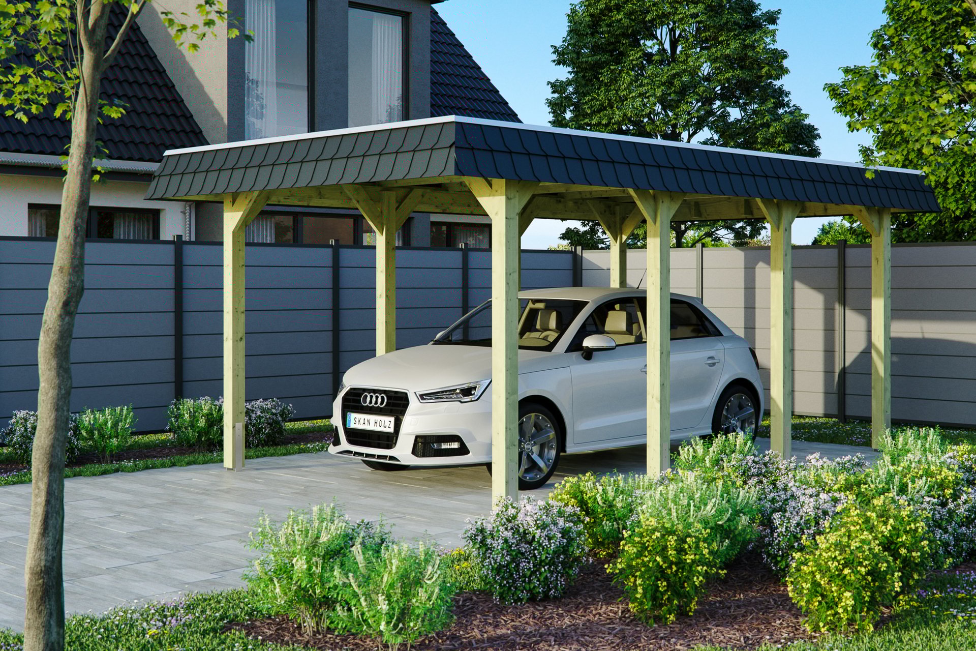 Carport Spreewald 1 Carport Spreewald