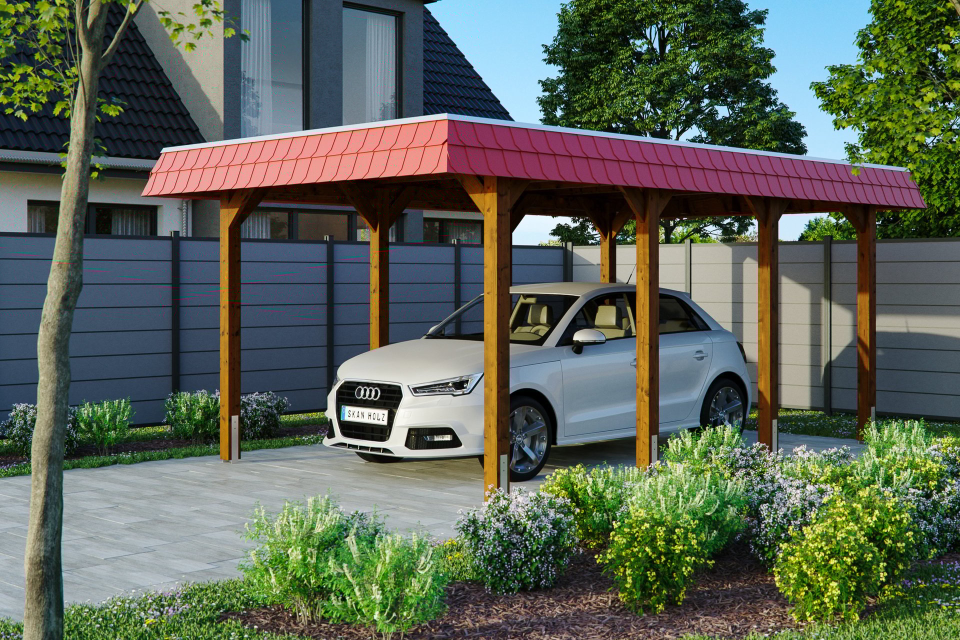 Carport Spreewald 1 Carport Spreewald