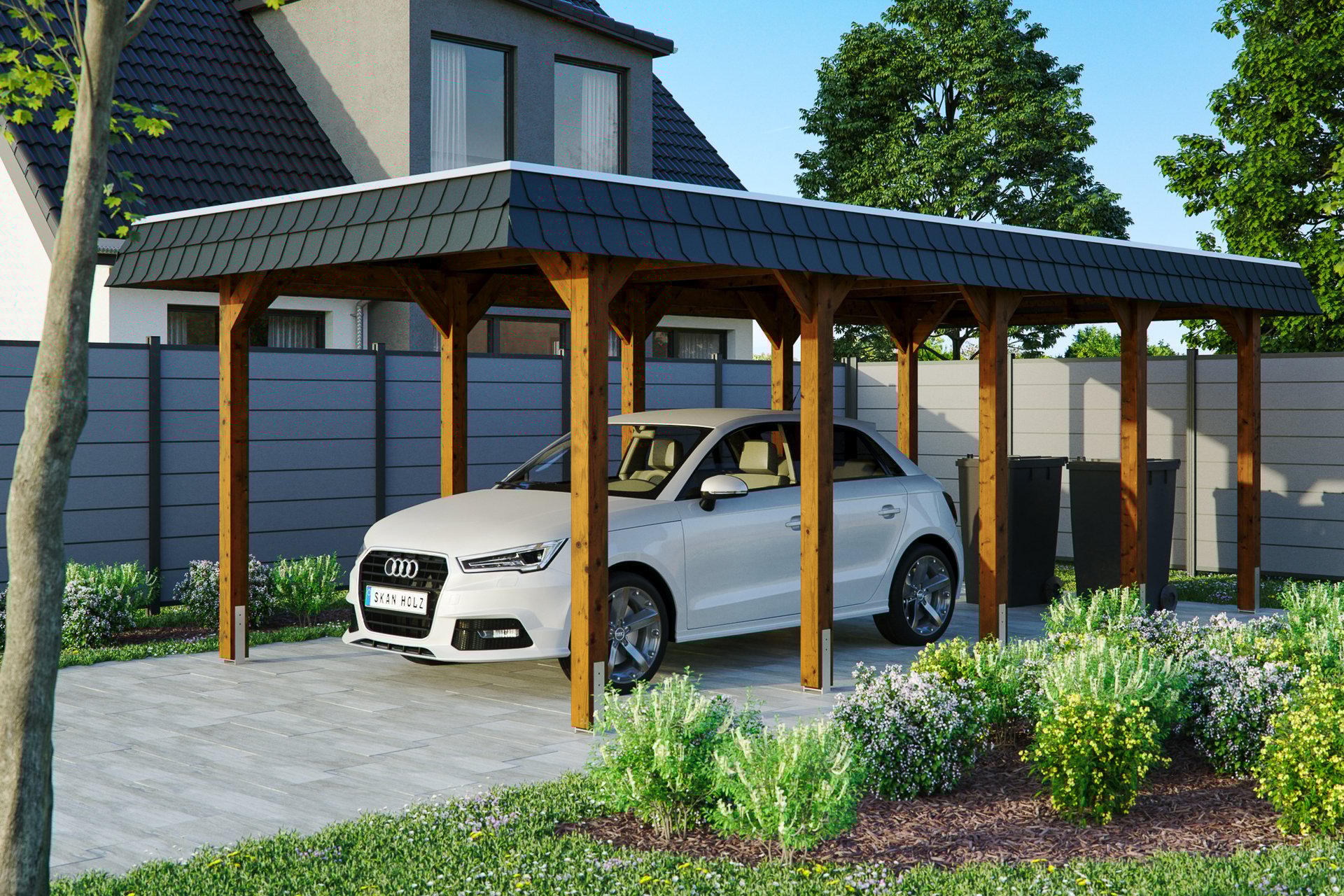 Carport Spreewald 1 Carport Spreewald