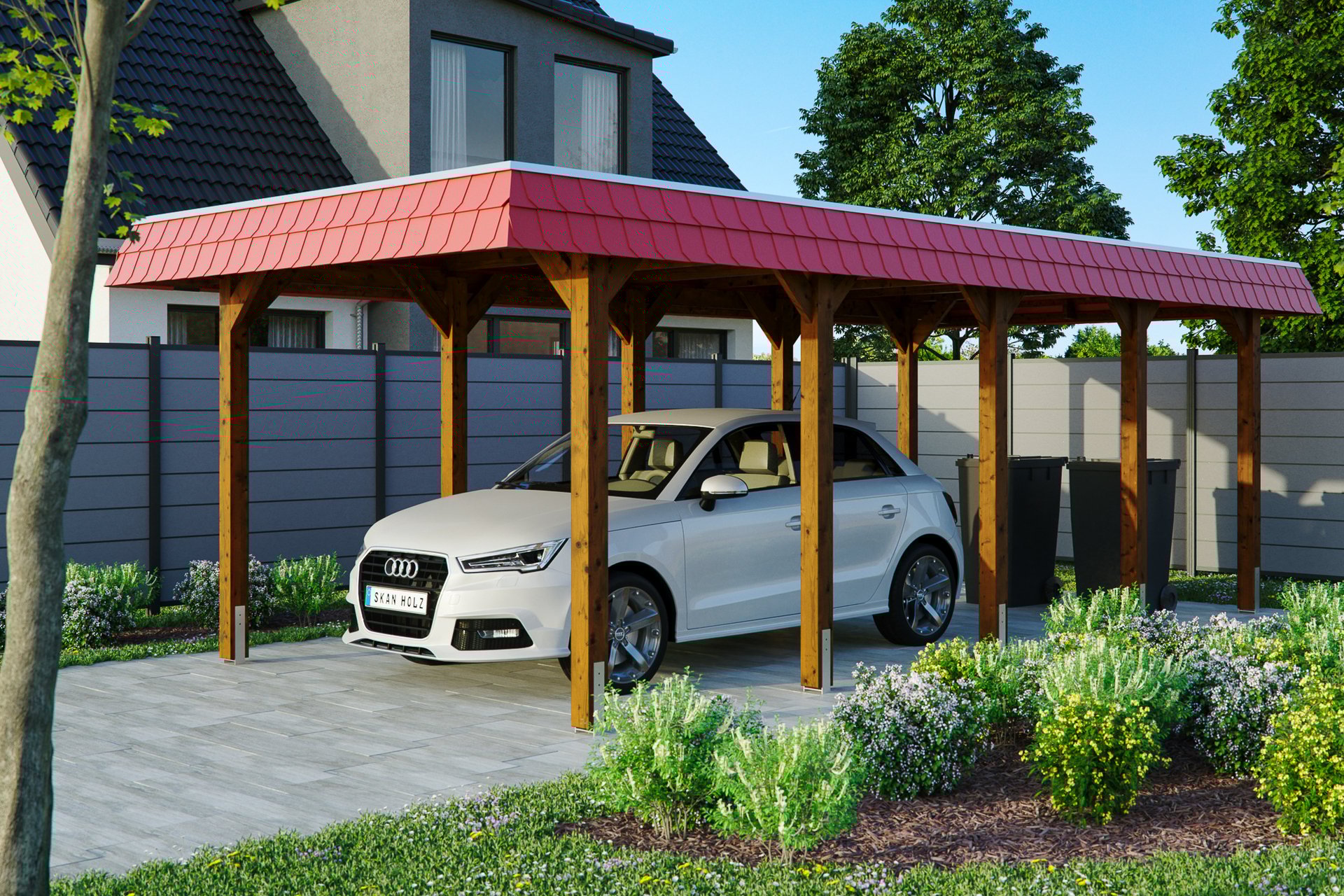 Carport Spreewald 1 Carport Spreewald