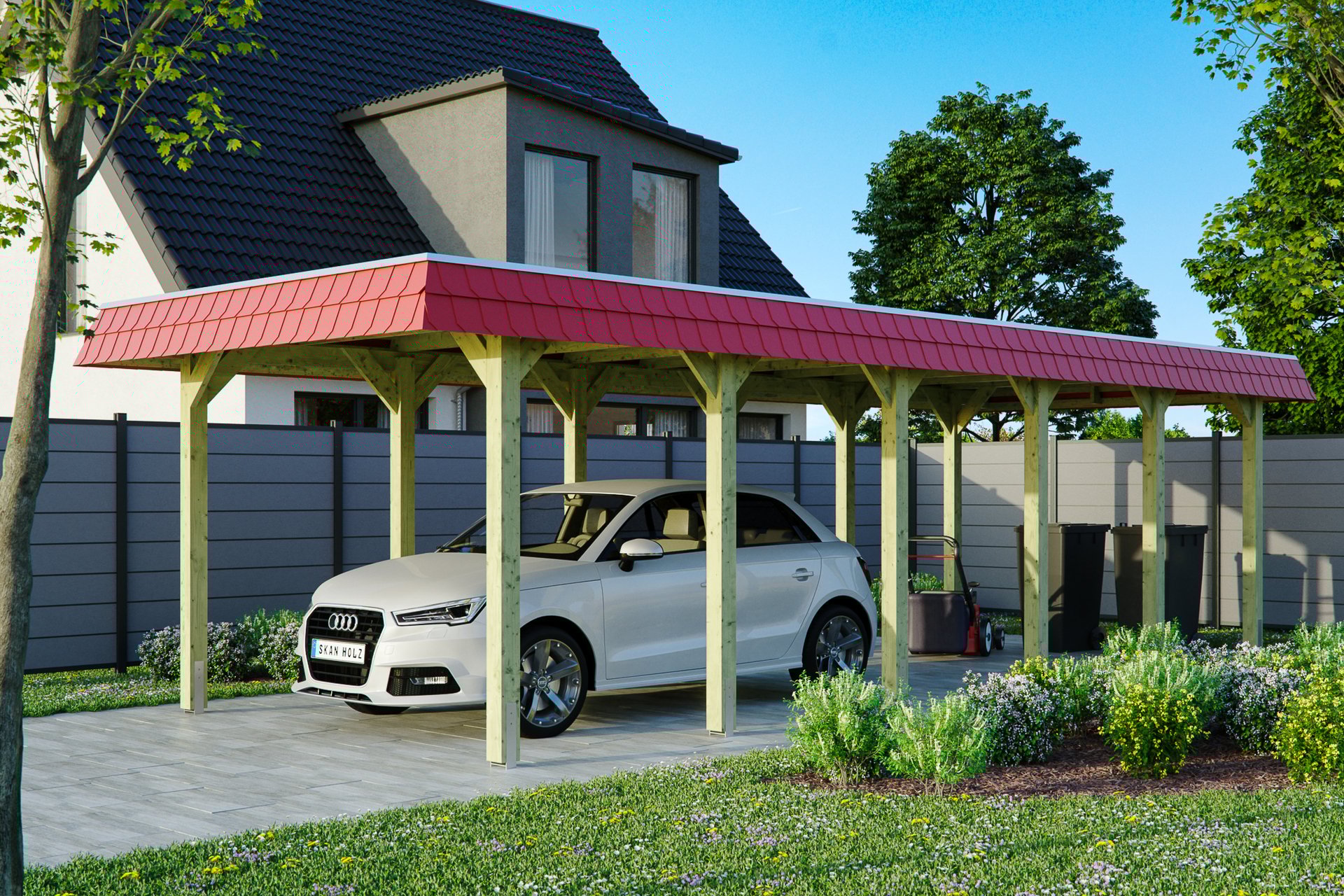 Carport Spreewald 1 Carport Spreewald