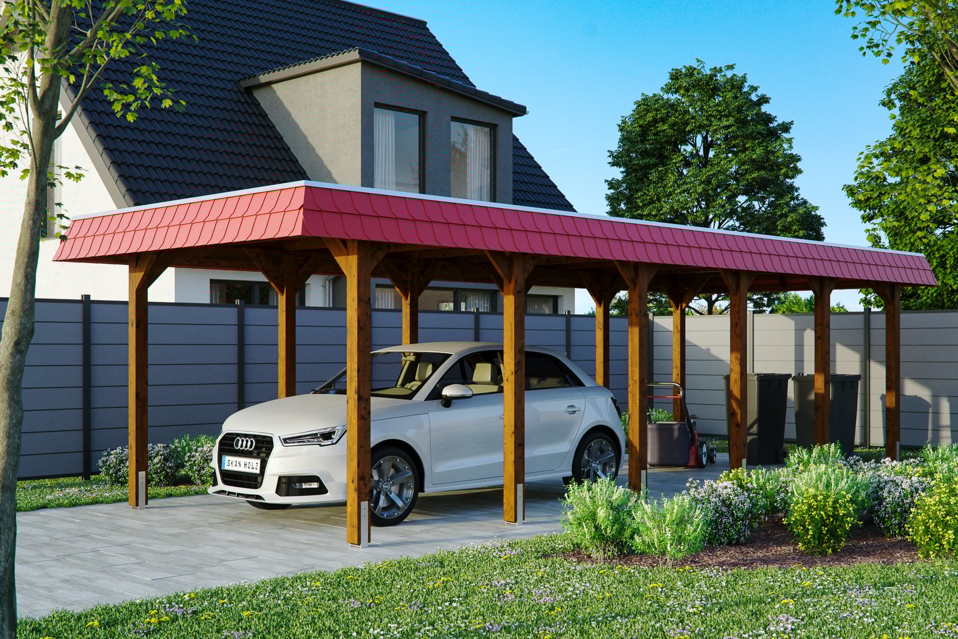 Carport Spreewald 1 Carport Spreewald