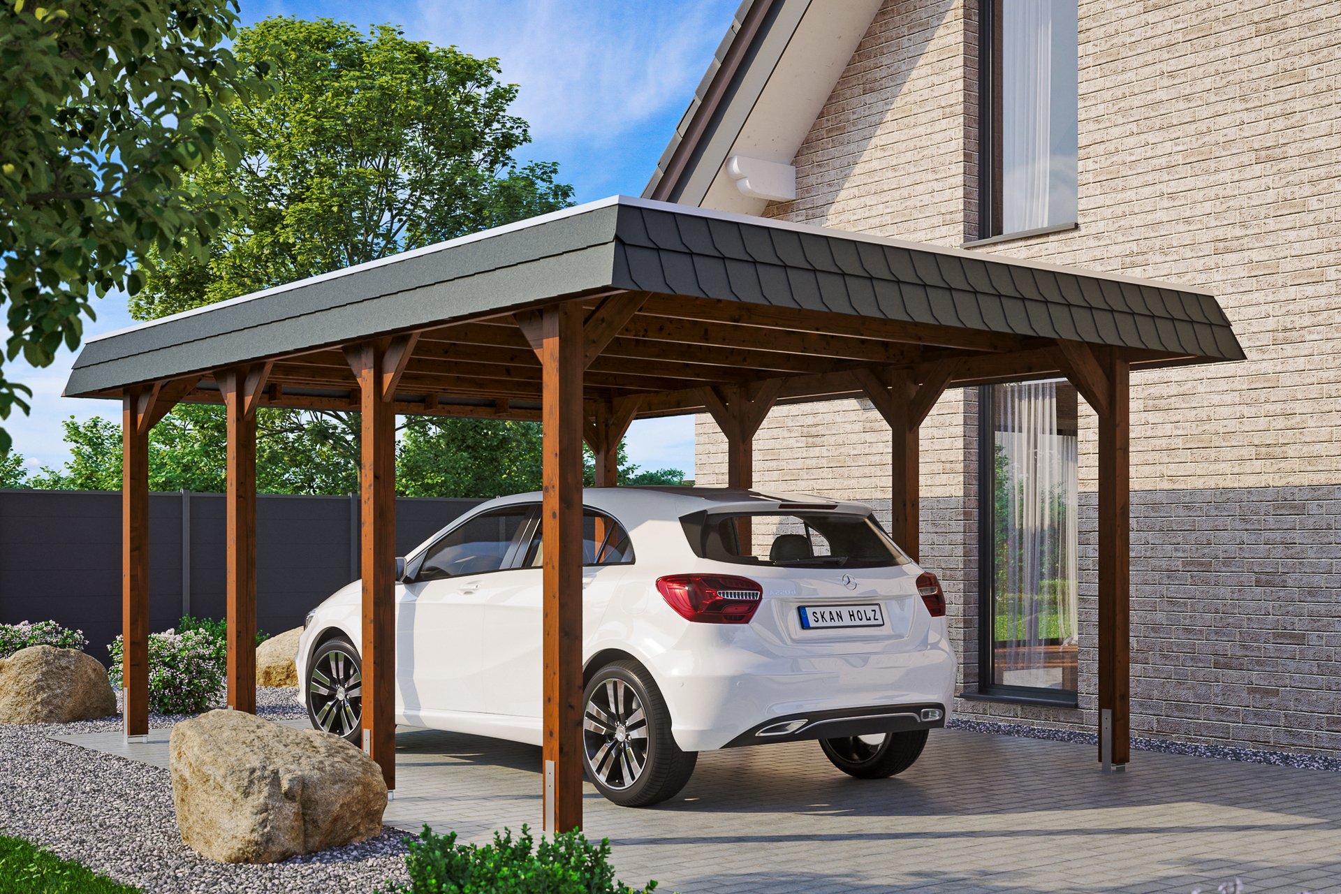 Carport Spreewald 1 Carport Spreewald