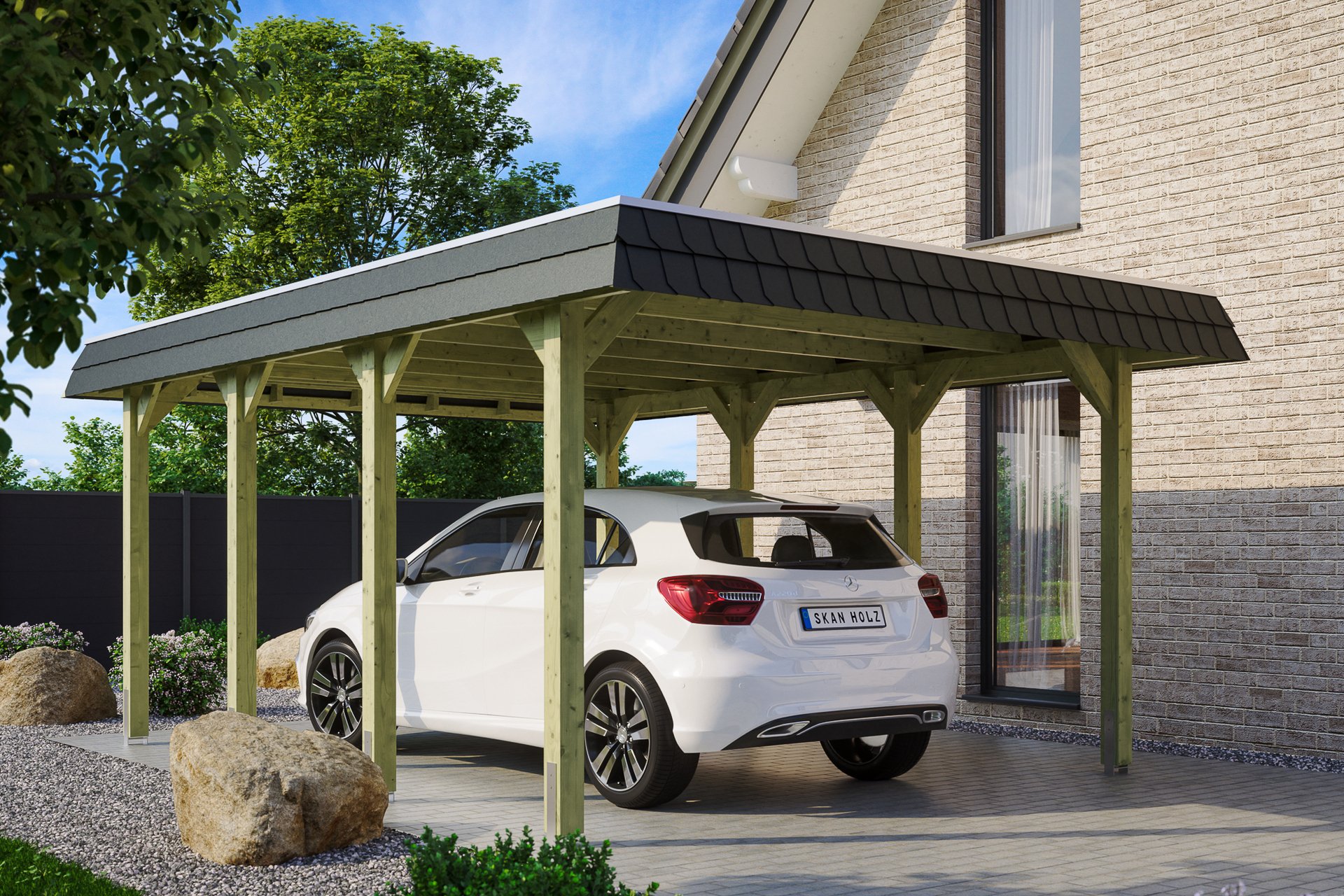 Carport Spreewald 1 Carport Spreewald