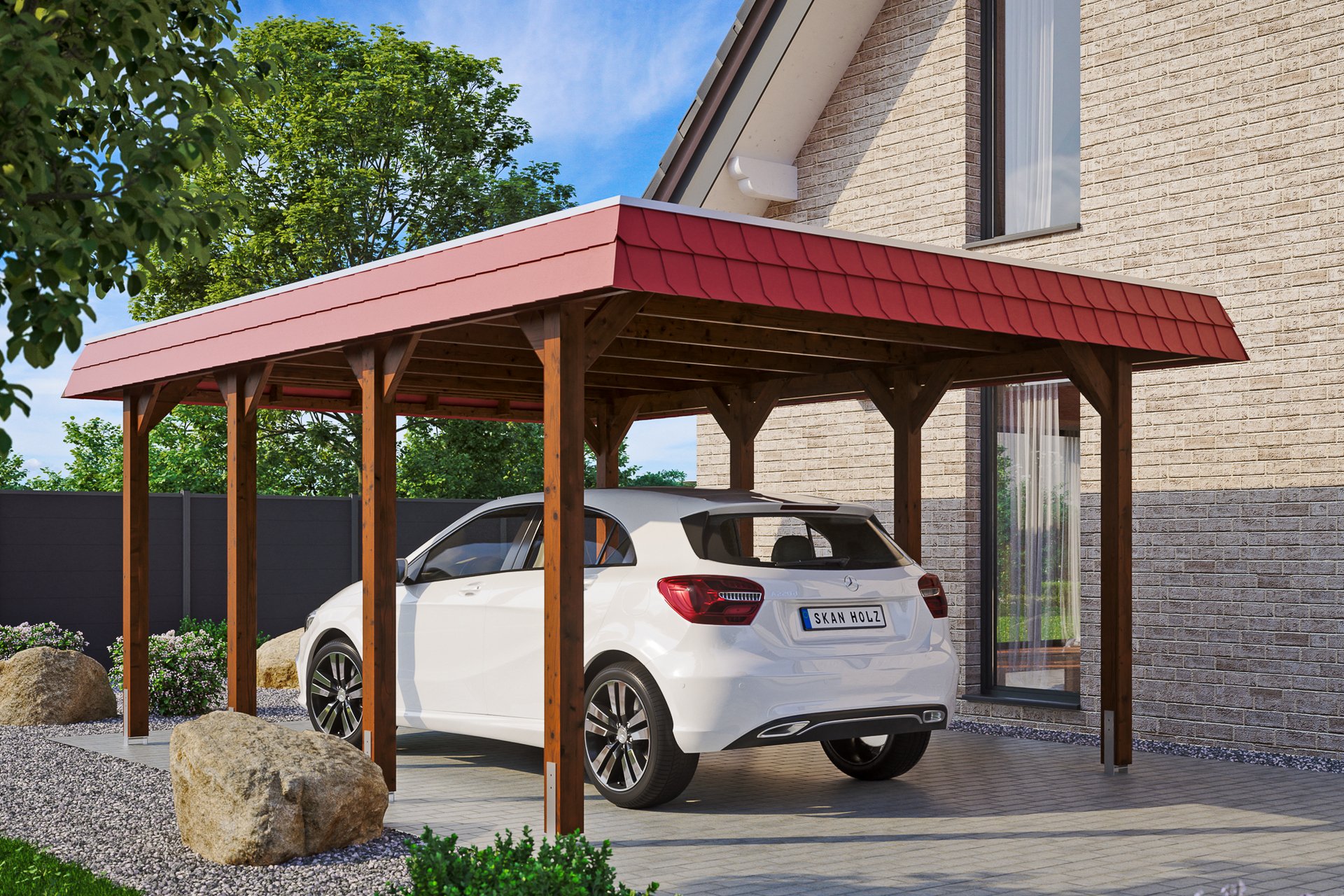 Carport Spreewald 1 Carport Spreewald