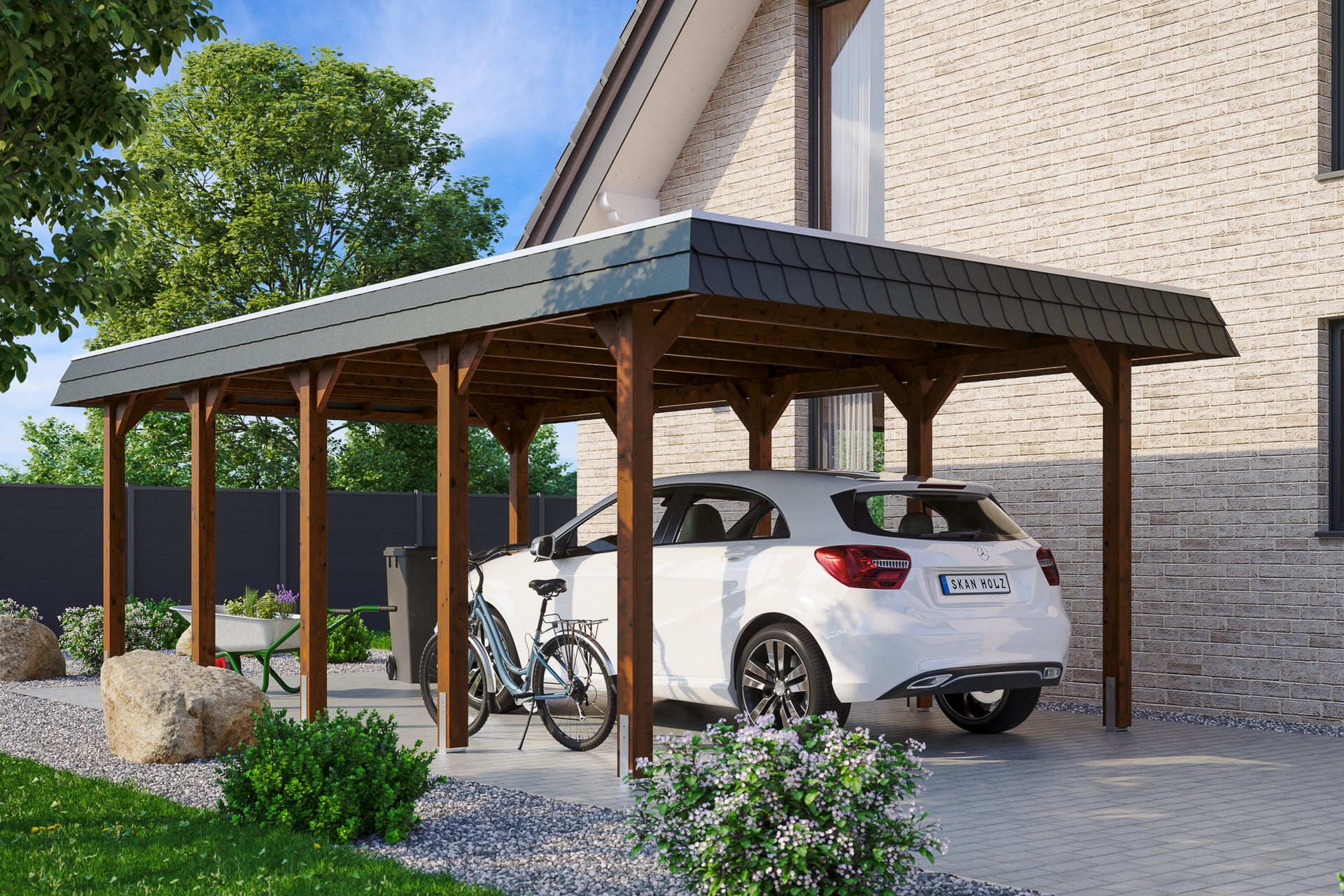 Carport Spreewald 1 Carport Spreewald