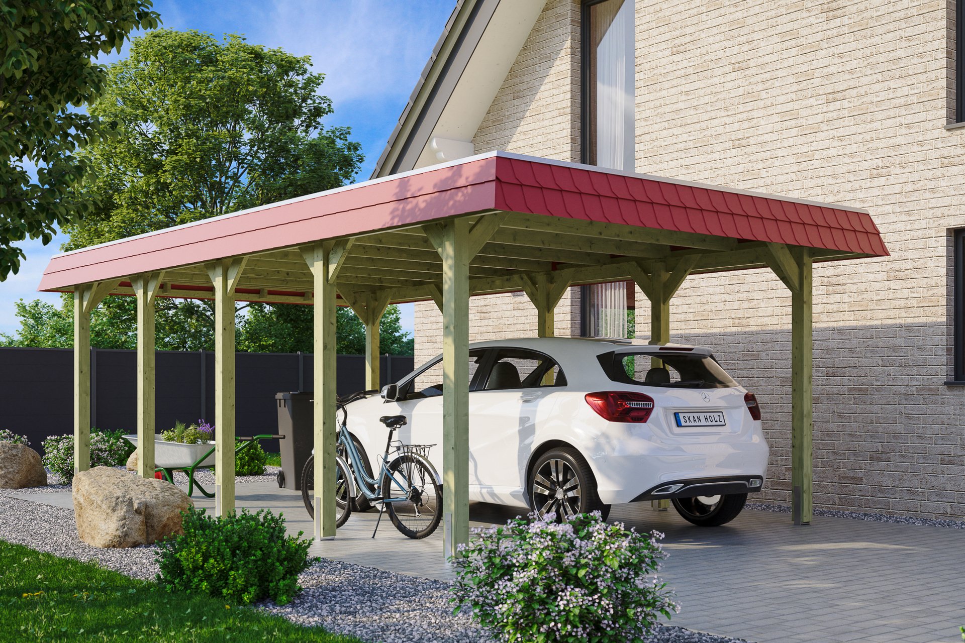 Carport Spreewald 1 Carport Spreewald
