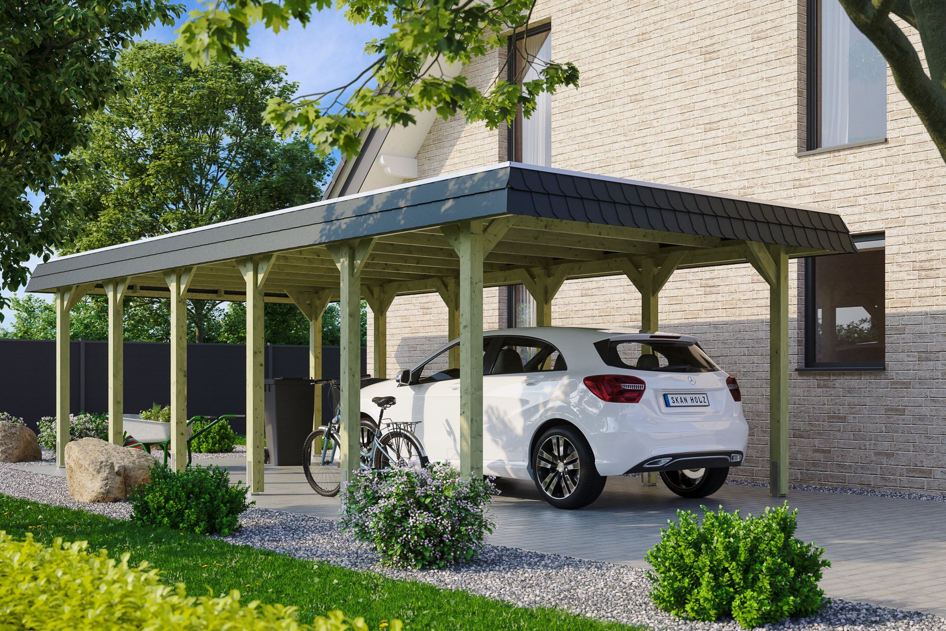 Carport Spreewald 1 Carport Spreewald