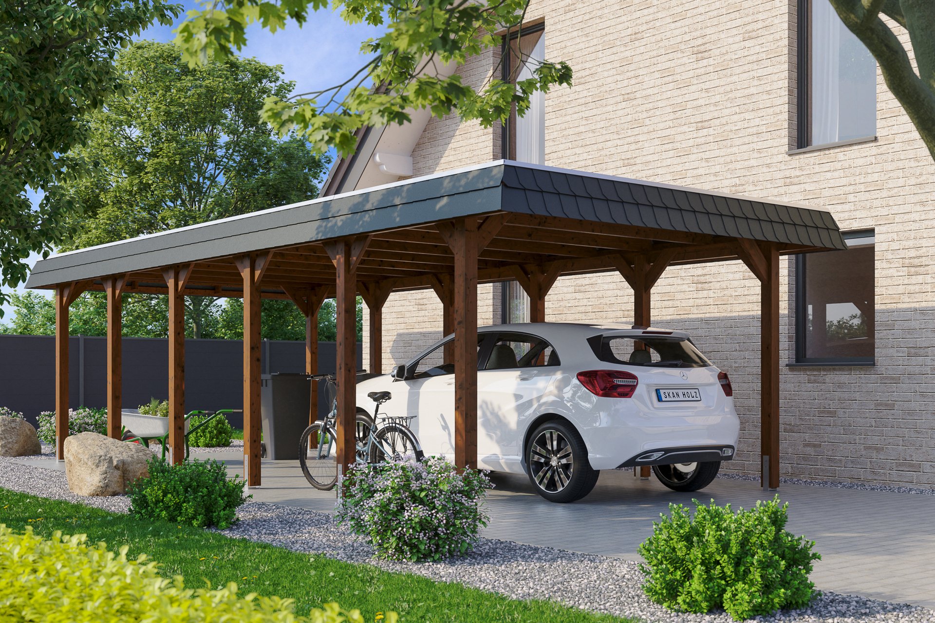 Carport Spreewald 1 Carport Spreewald