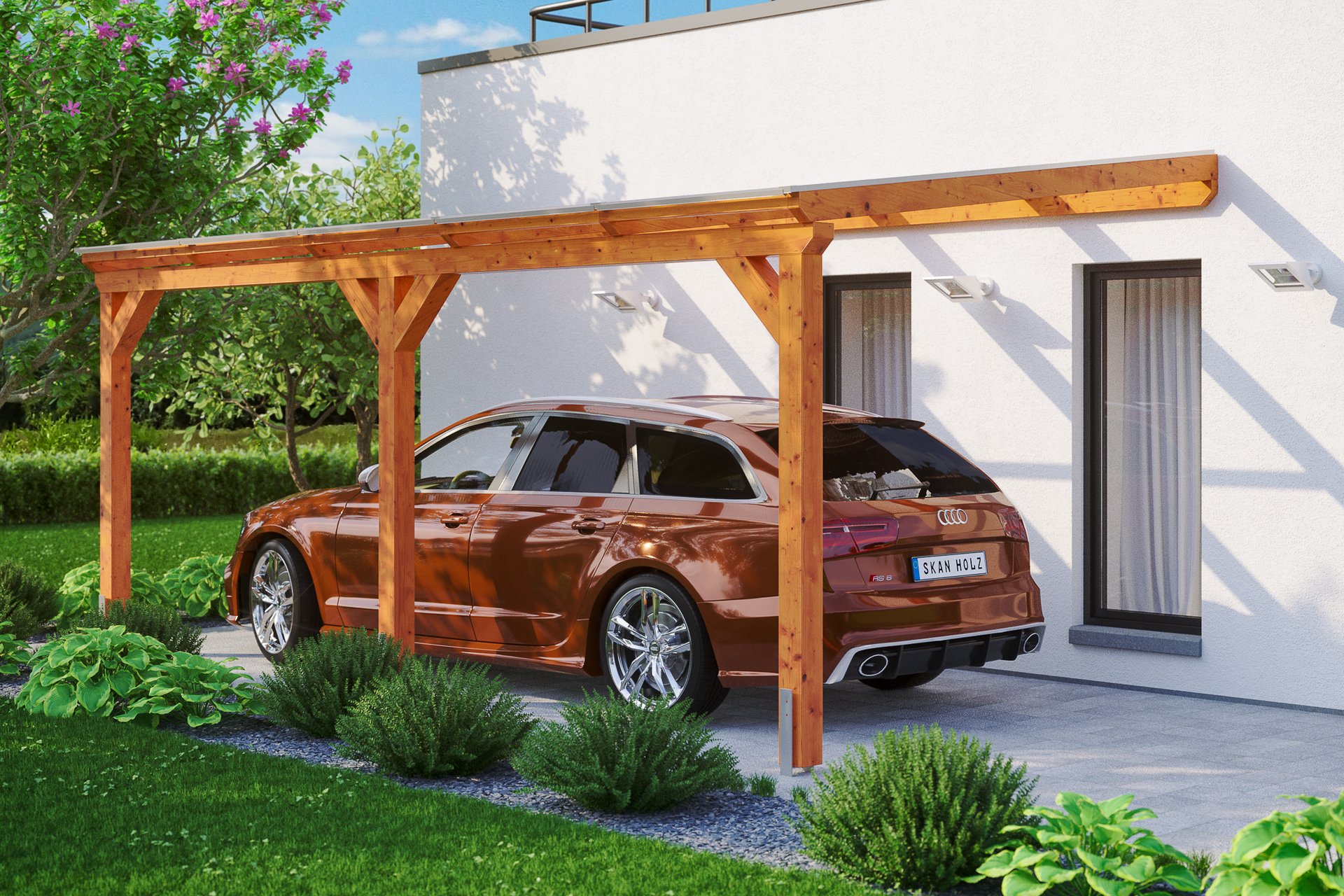 Carport Vogtland 300 x 541cm 1 Carport Vogtland 300 x 541cm