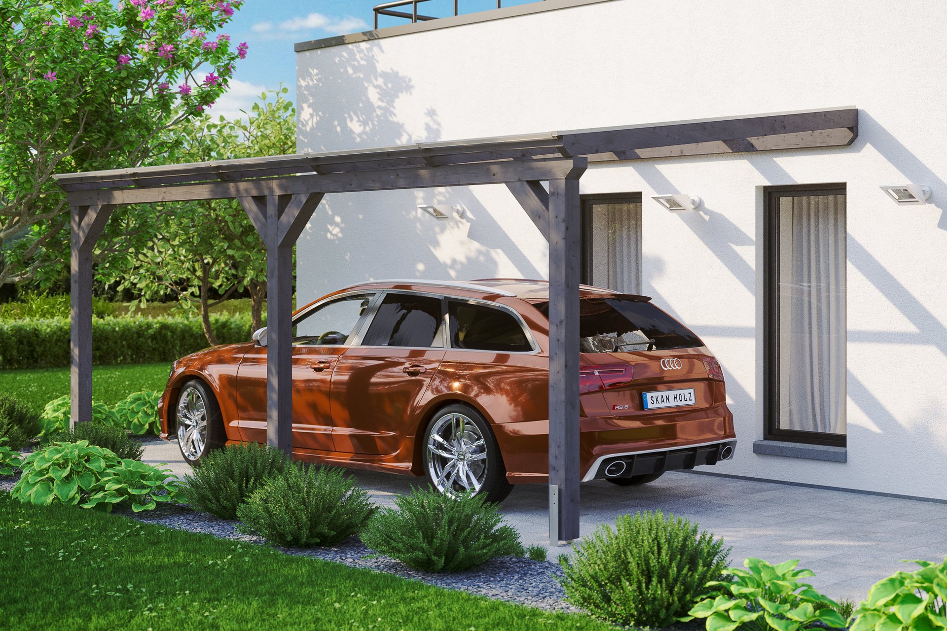 Carport Vogtland 300 x 541cm 1 Carport Vogtland 300 x 541cm