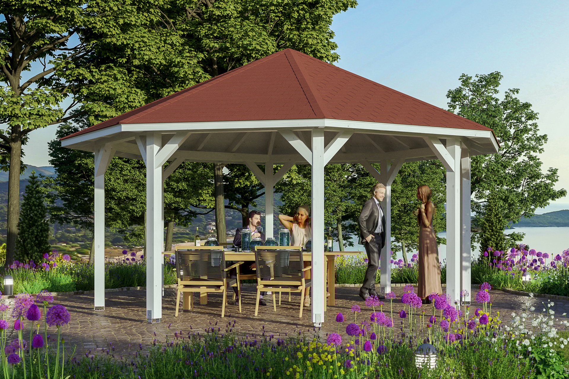 8-Eck Pavillon Nice 1 8-Eck Pavillon Nice