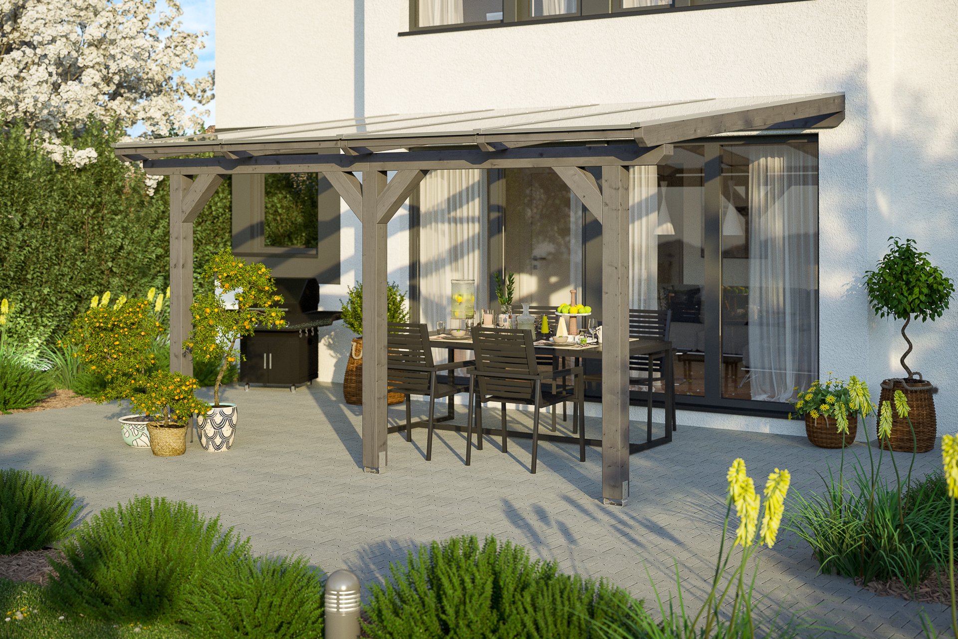 Terrassenüberdachung Andria 1 Terrassenüberdachung Andria