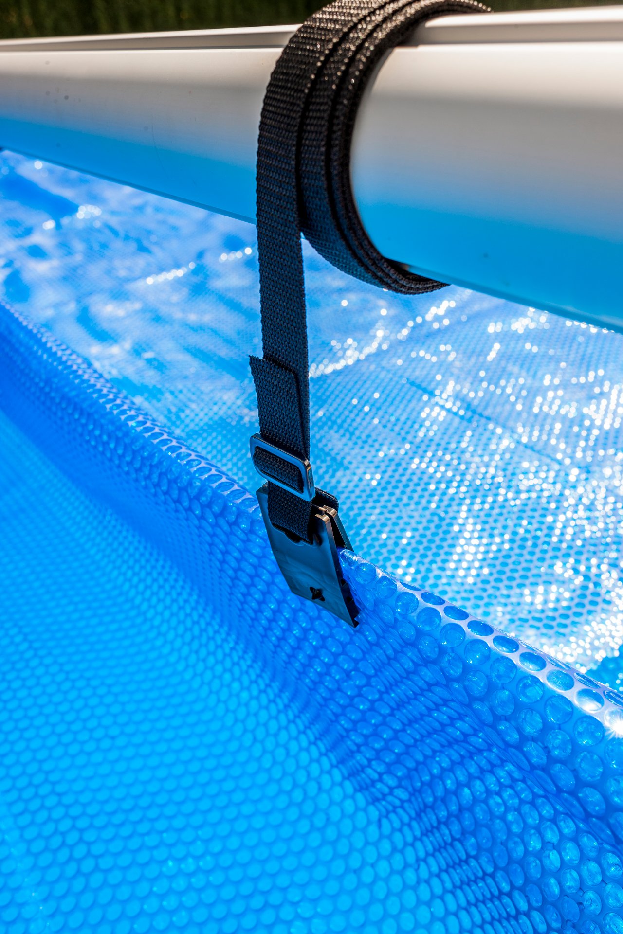 Aluminium Cover Roller für Einbaubecken 1 Aluminium Cover Roller für Einbaubecken