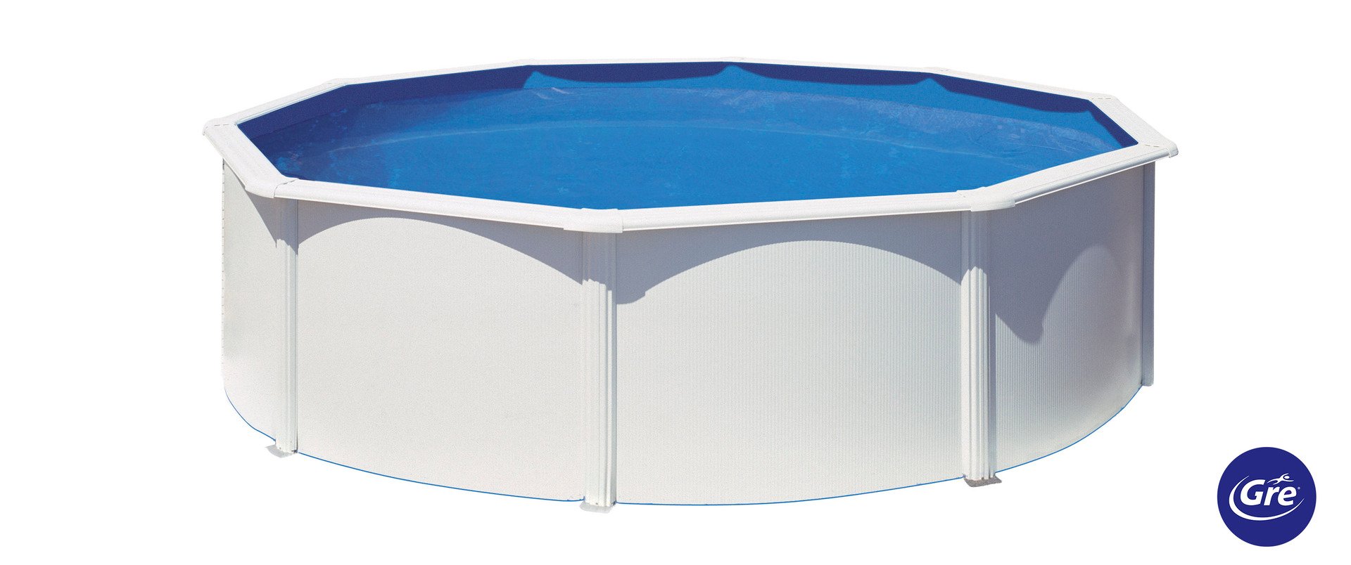 Stahlwandpool FIDJI, weiß 1 Stahlwandpool FIDJI, weiß