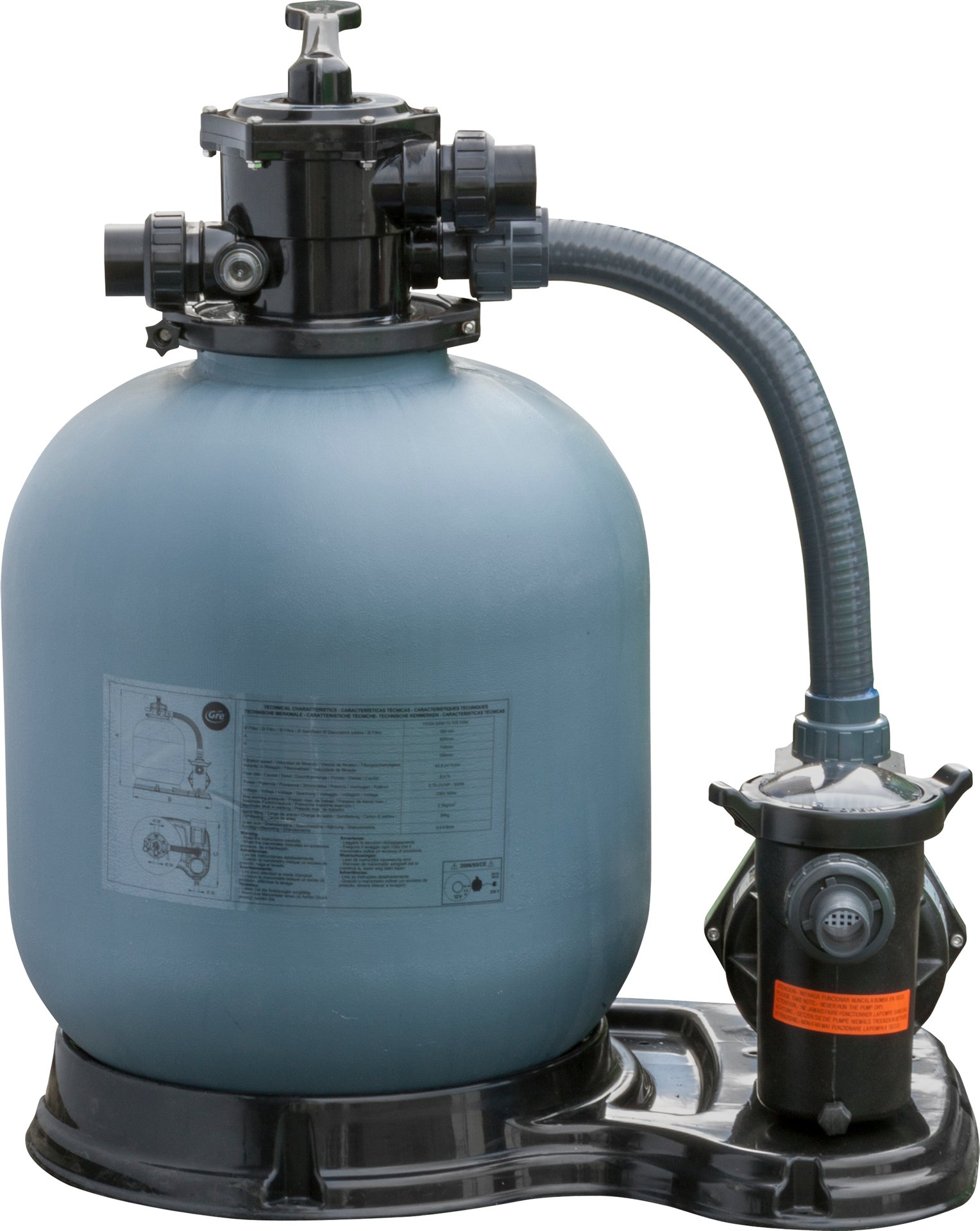 Sandfilteranlage 1 Sandfilteranlage