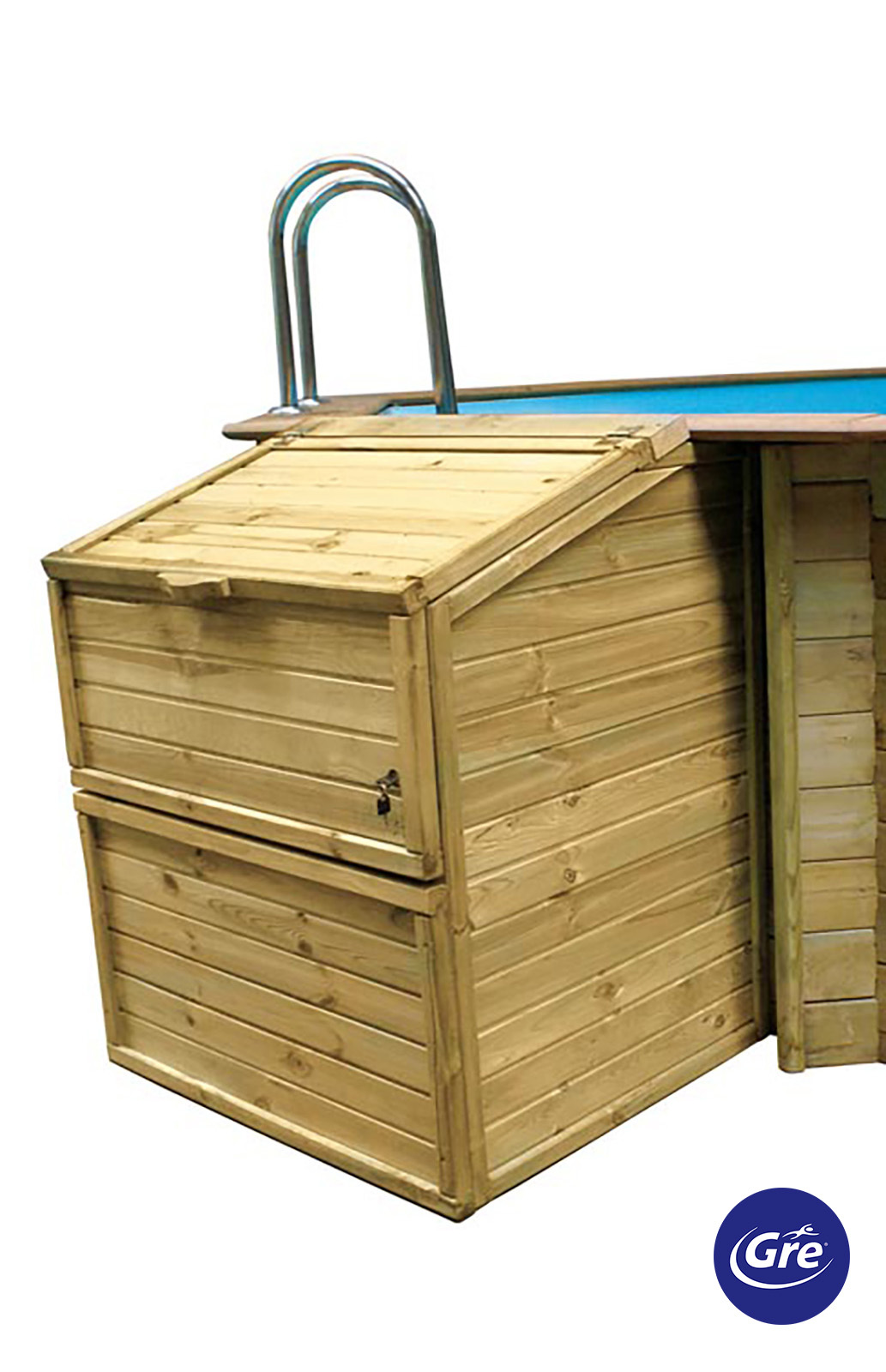 Technikraum Holzpool 1 Technikraum Holzpool