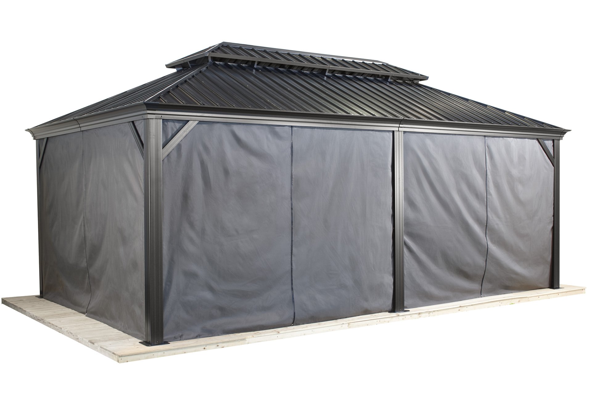 Vorhang-Set für Pavillon 1 Vorhang-Set für Pavillon