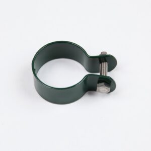 Pfosten-Schelle m. Sechskantkopfschraube für Rundpfosten