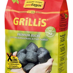 Grillis Buchengrillholzkohlebriketts, 7kg