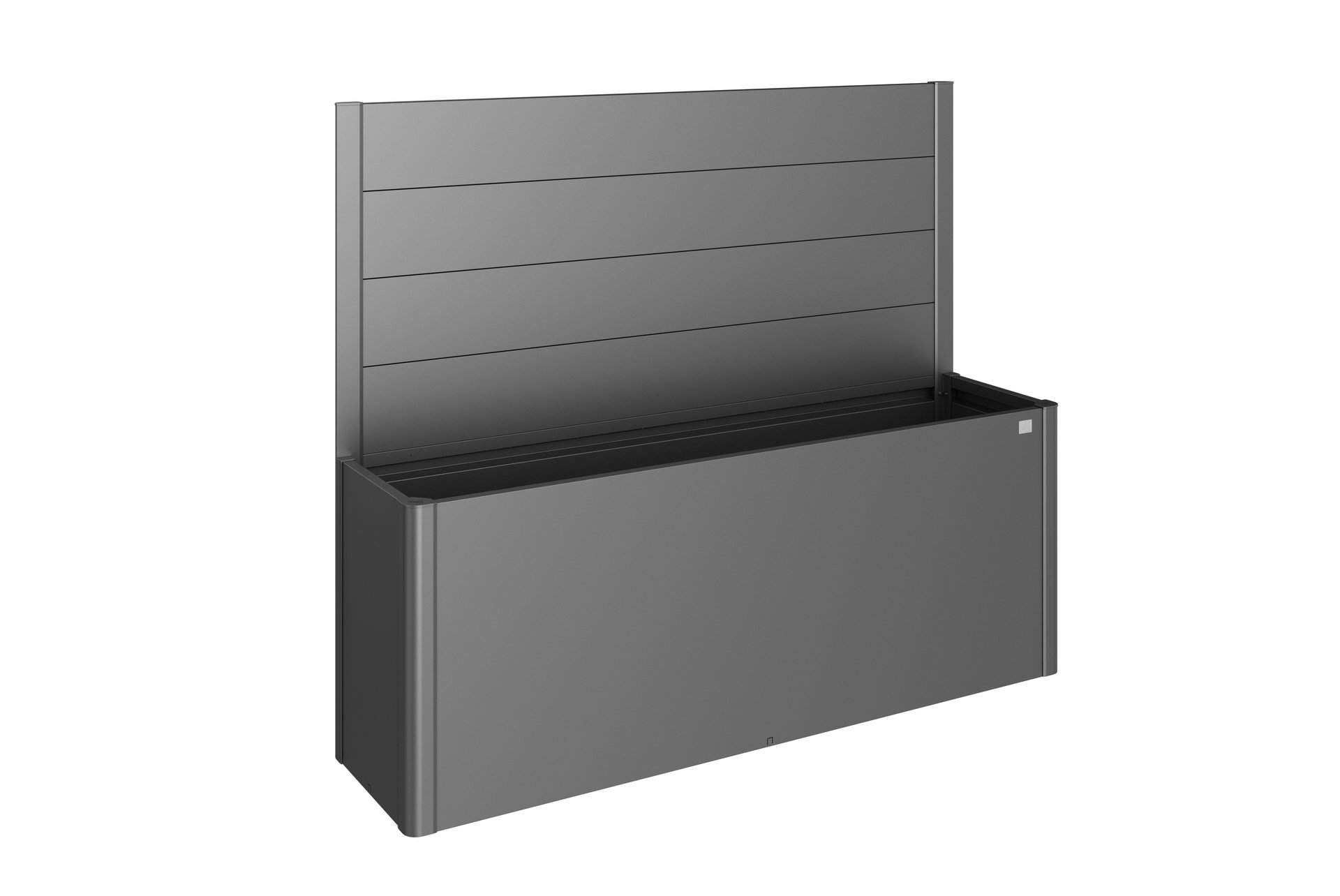 Sichtschutz zu Pflanzbeet Belvedere ohne Acrylglas 1 Sichtschutz zu Pflanzbeet Belvedere ohne Acrylglas