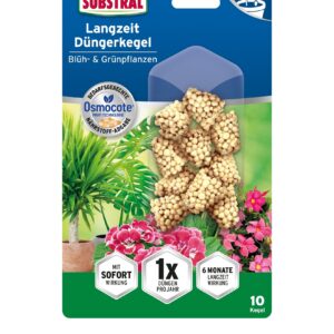 Langzeit Düngerkegel Blüh- & Grünpflanzen