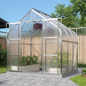 Gewächshaus Dione 5000, inkl. Fundament