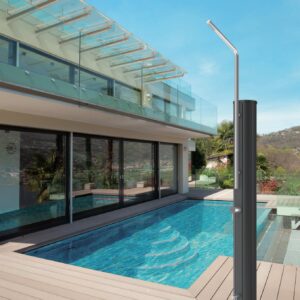 Edelstahl Solardusche, 30l