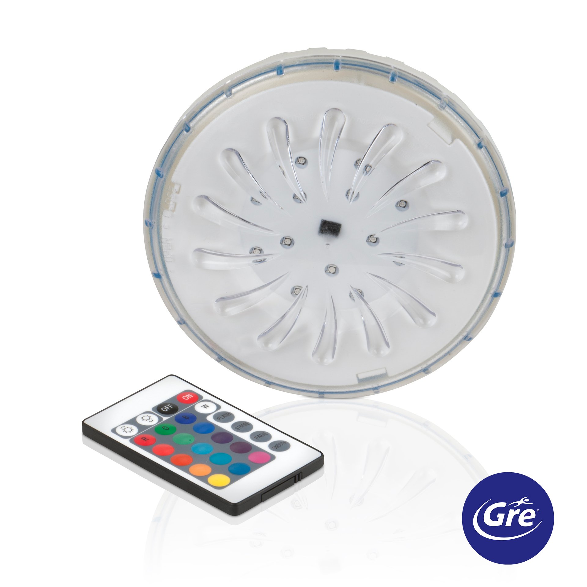 Farb-LED-Strahler für Aufstellpools 1 Farb-LED-Strahler für Aufstellpools