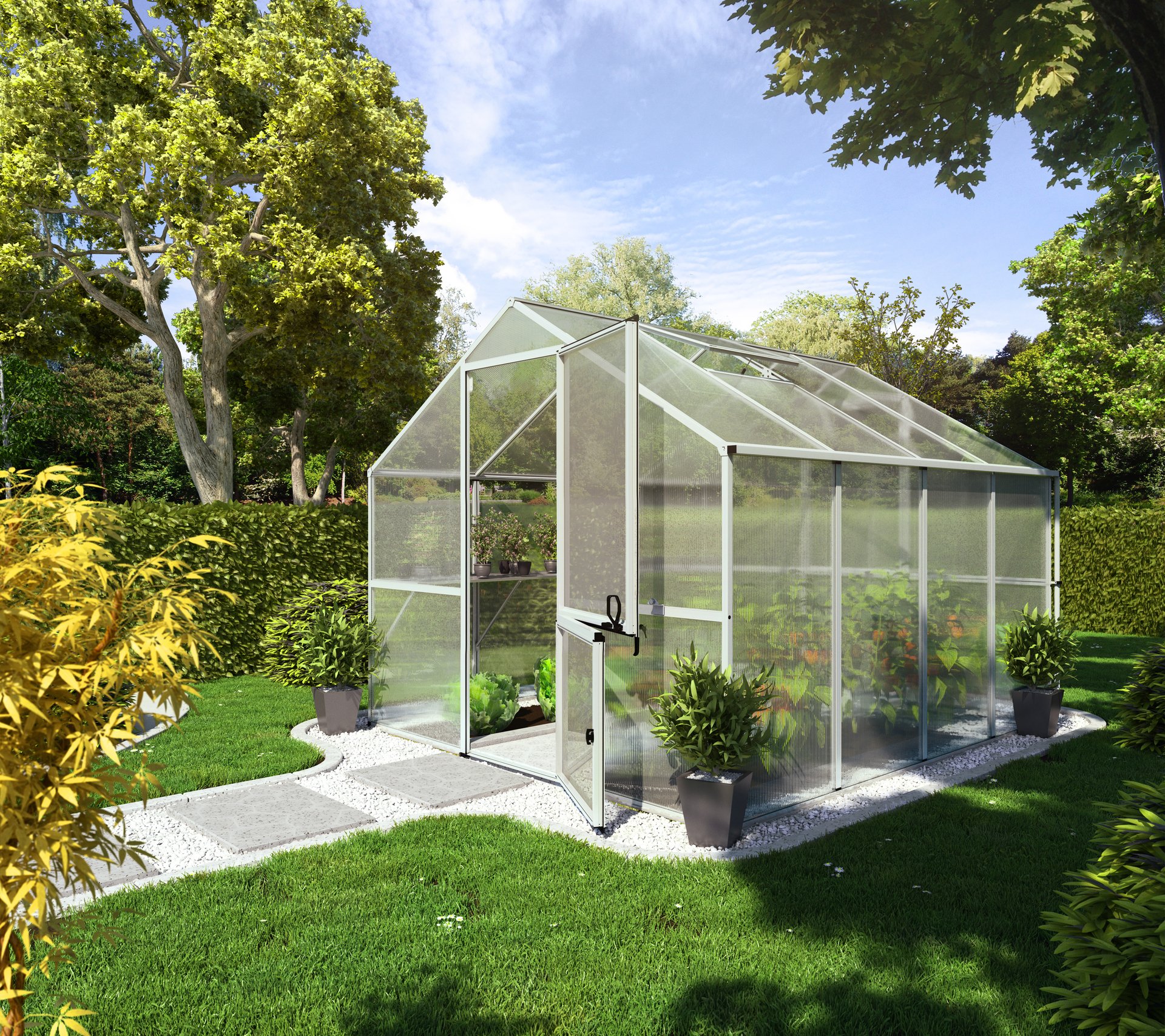 Gewächshaus Enzian 1 Gewächshaus Enzian