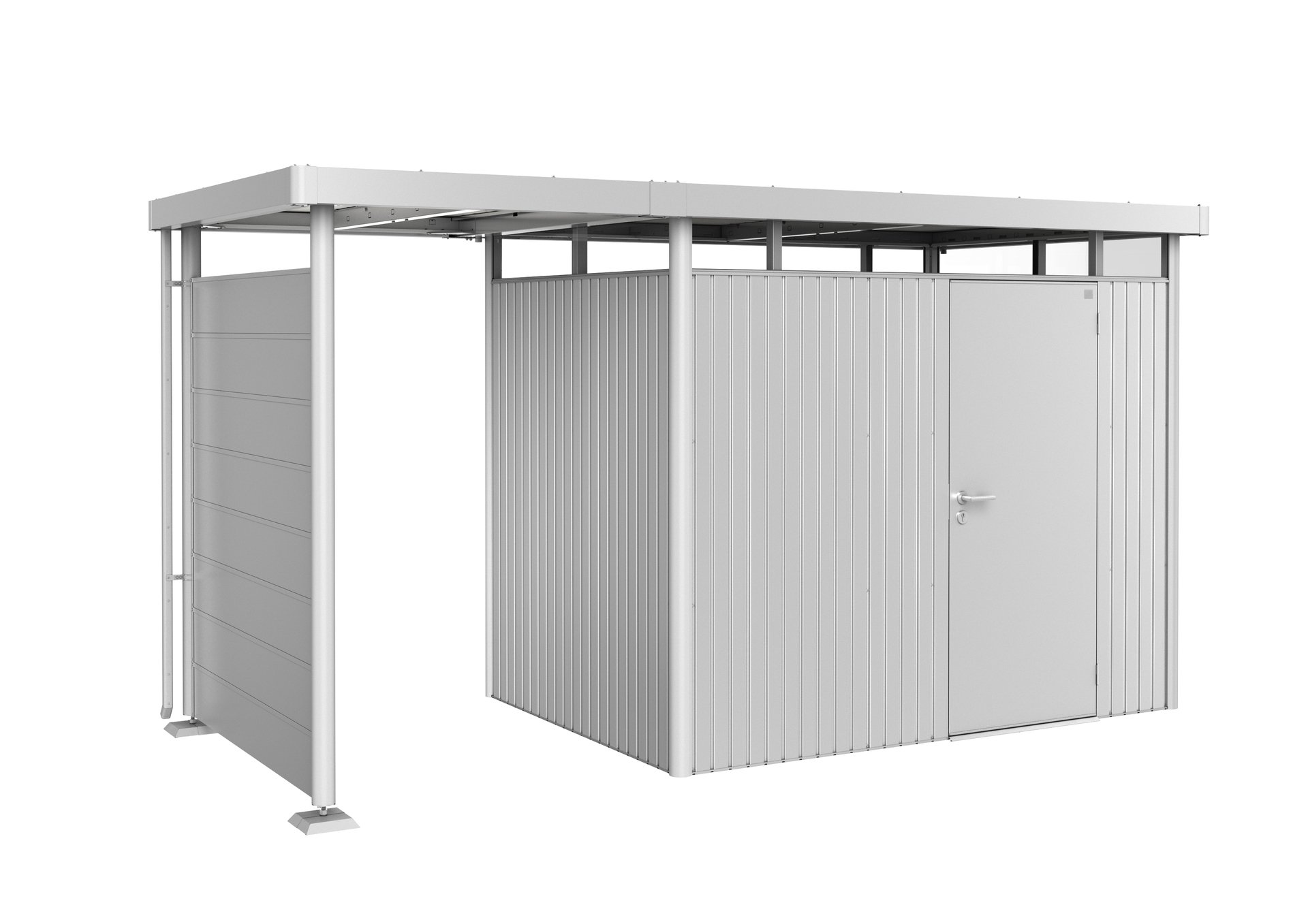 Seitendach zu Gerätehaus HighLine 1 Seitendach zu Gerätehaus HighLine