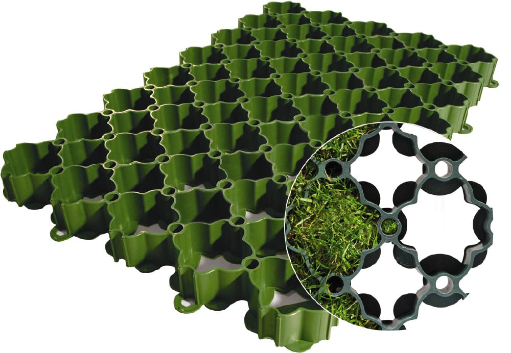 ACO Self - Rasenwabe grün 1 ACO Self - Rasenwabe grün