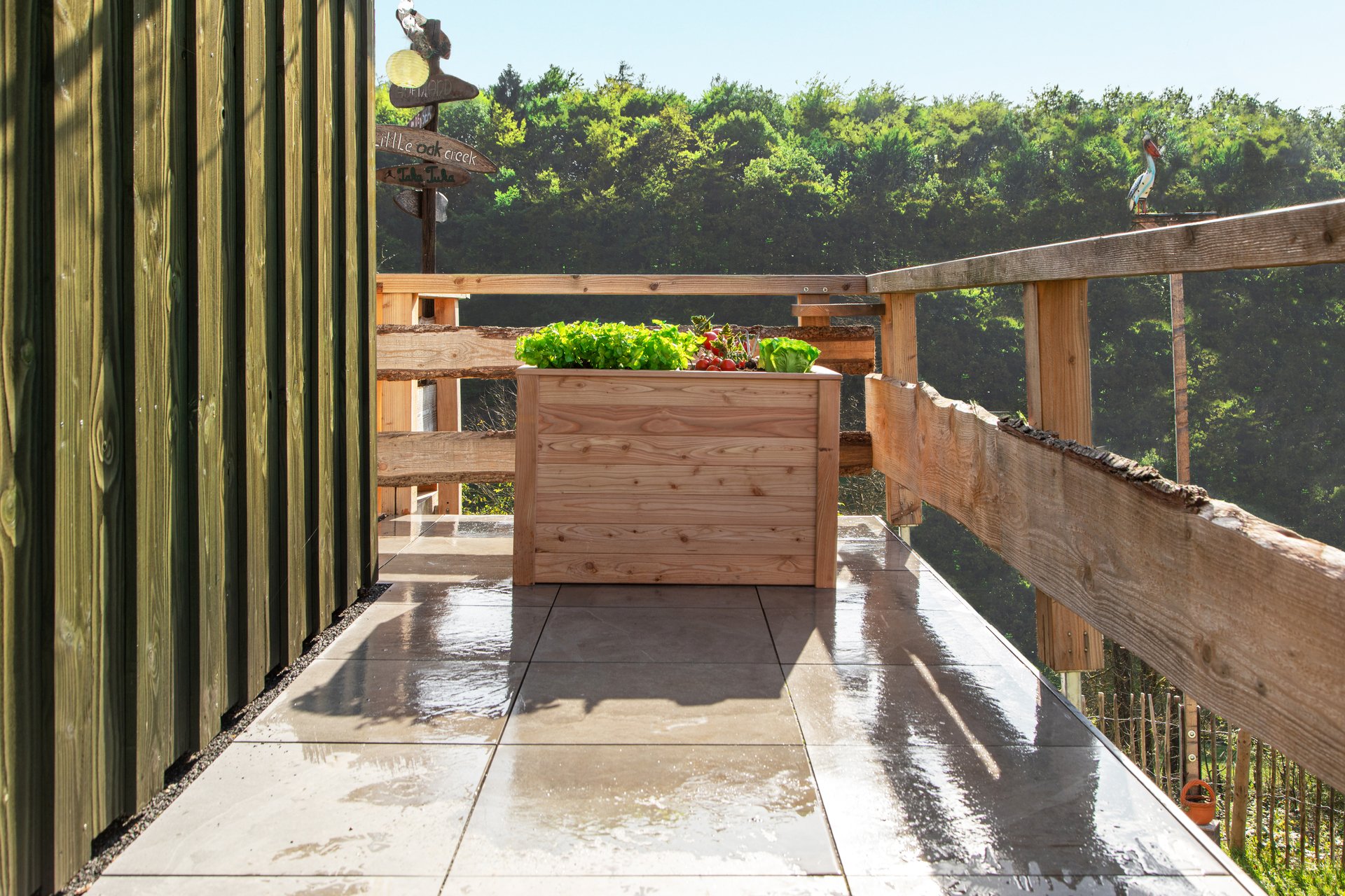 Hochbeet Lärche 1 Hochbeet Lärche