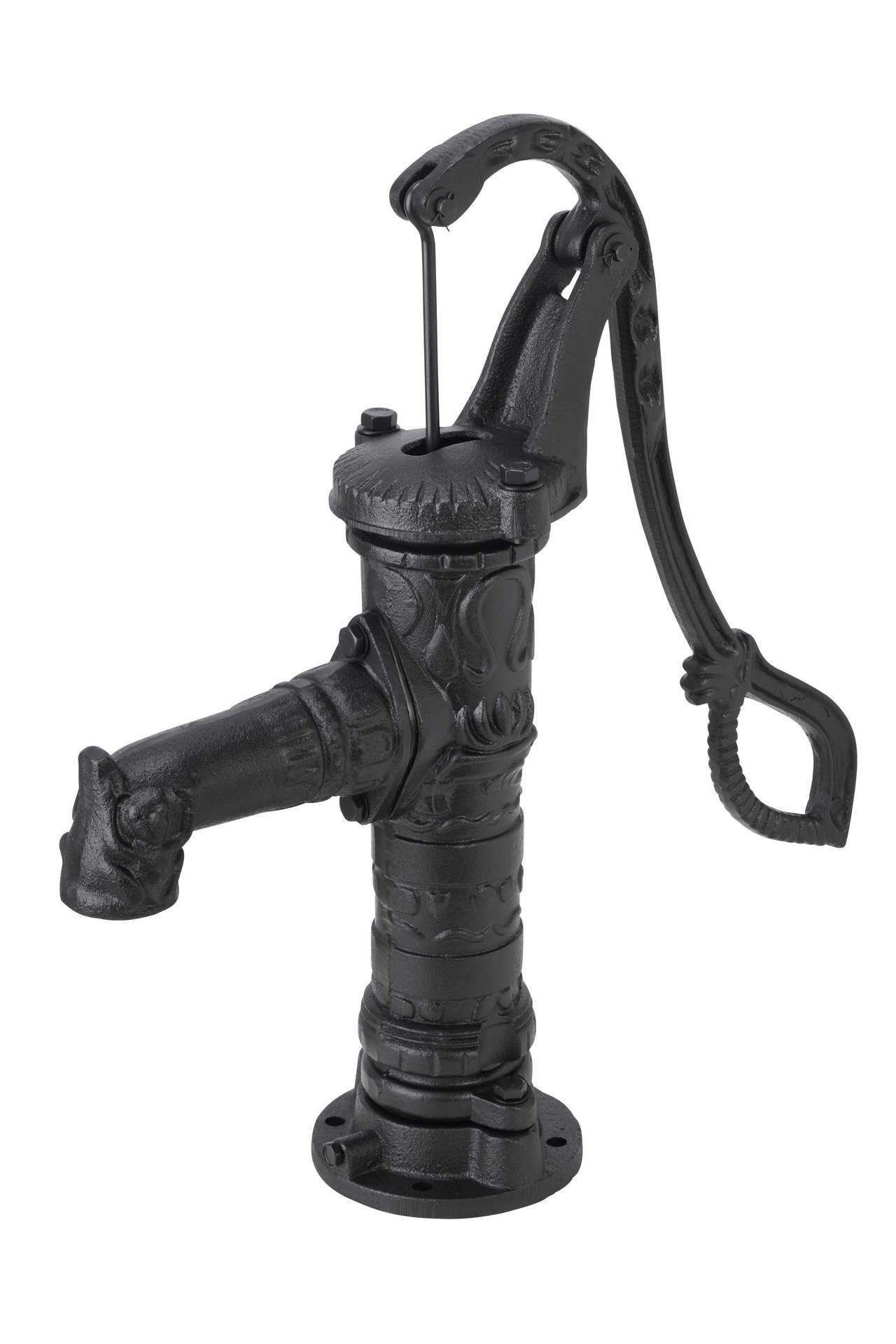 Nostalgiepumpe schwarz 1 Nostalgiepumpe schwarz