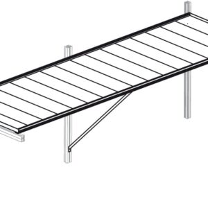 Tischgestell für Gewächshaus Dahlie