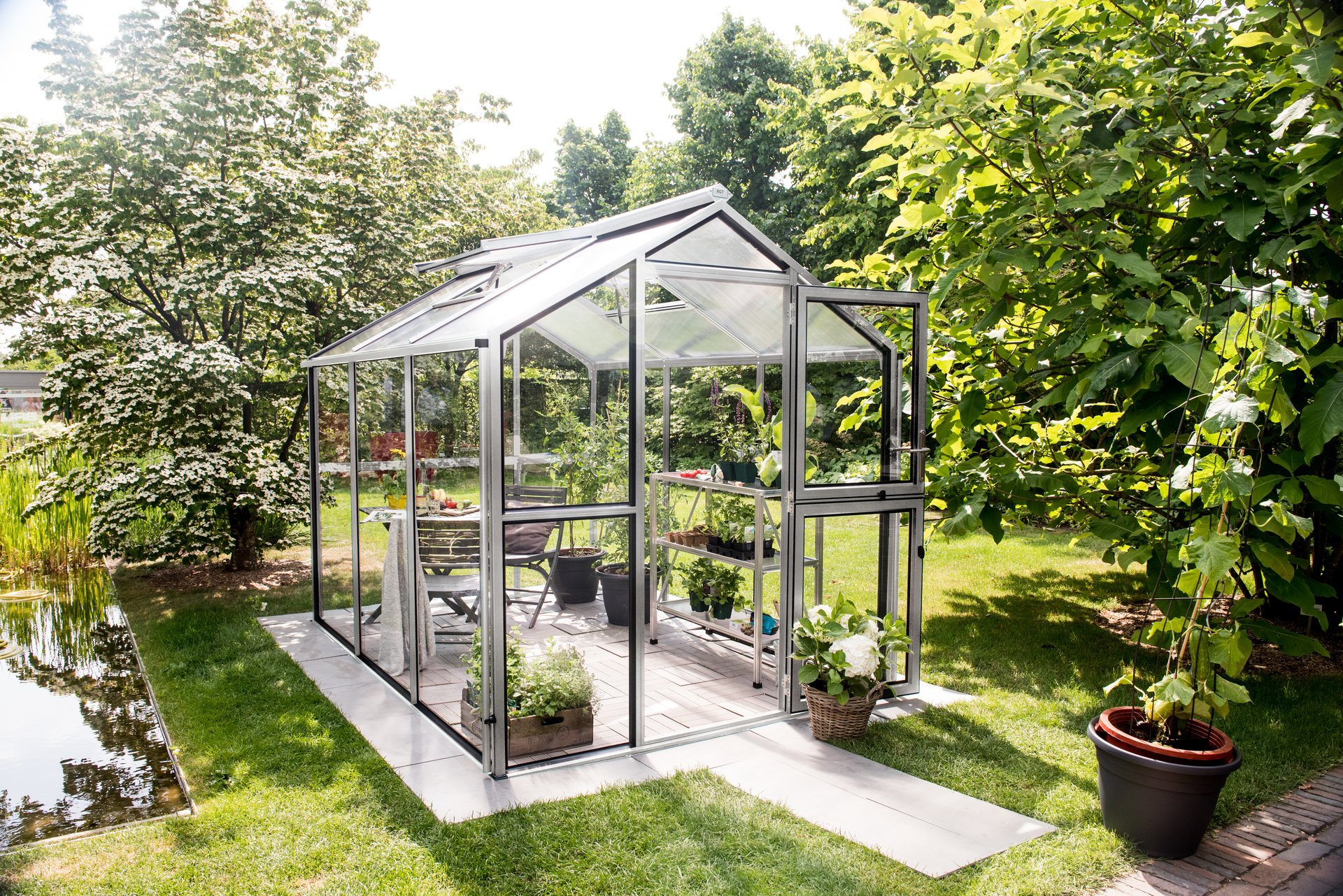 Gewächshaus Galant III 1 Gewächshaus Galant III