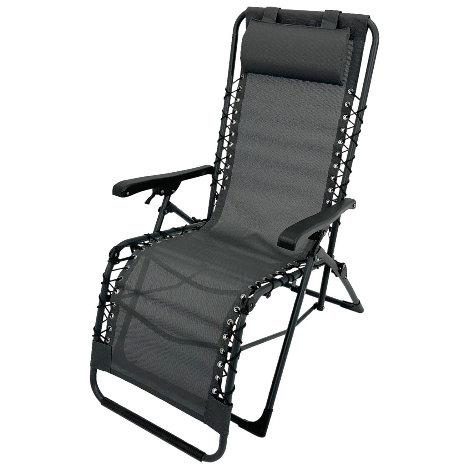 Relaxsessel Hochlehner, Stahl/Textil 1 Relaxsessel Hochlehner, Stahl/Textil