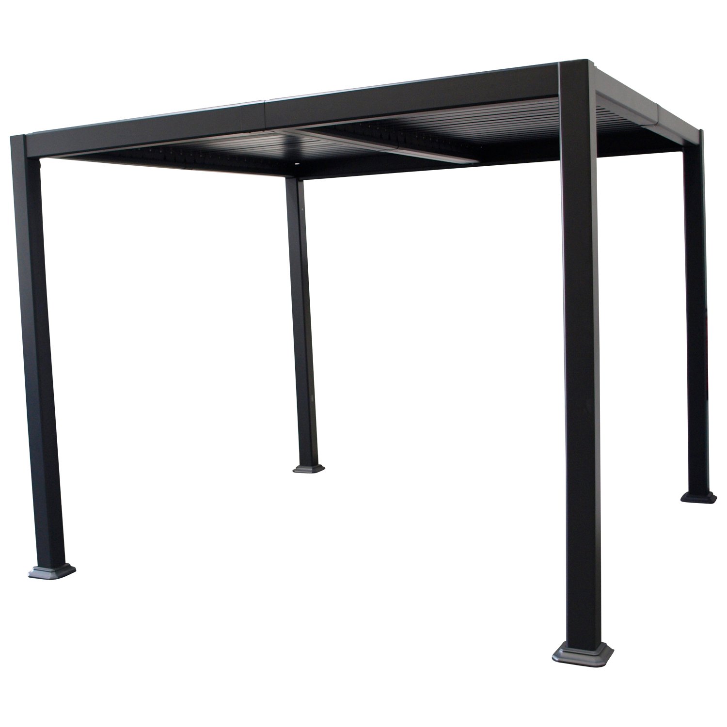 Pavillon BARACOA 3x3m, verstellbare Lamellen, Aluminium 1 Pavillon BARACOA 3x3m, verstellbare Lamellen, Aluminium