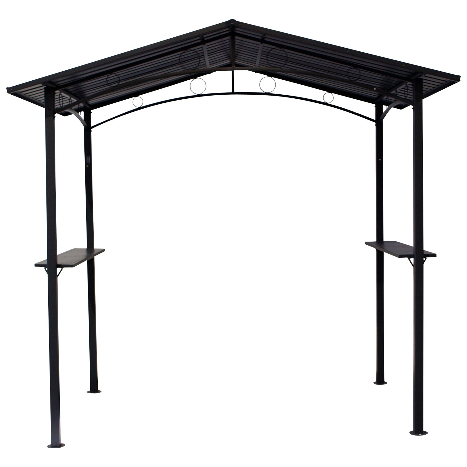 Pavillon NEVADA 160x245cm, Stahl, dunkelgrau 1 Pavillon NEVADA 160x245cm, Stahl, dunkelgrau